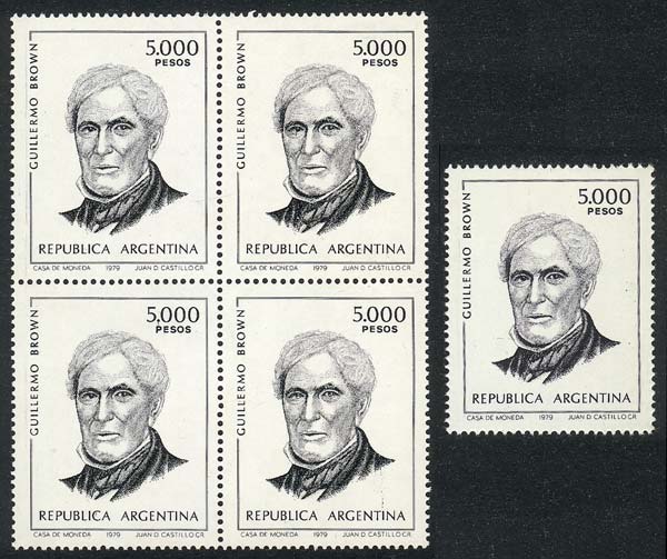 Lot 671 - Argentina general issues -  Guillermo Jalil - Philatino Auction # 2615 ARGENTINA: Spectacular auction with material from all periods, including many rarities!