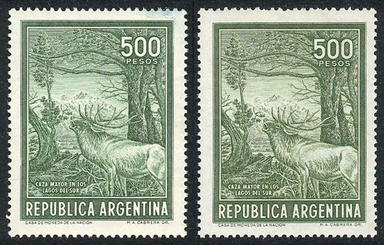 Lot 540 - Argentina general issues -  Guillermo Jalil - Philatino Auction # 2615 ARGENTINA: Spectacular auction with material from all periods, including many rarities!