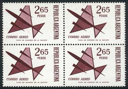 Lot 764 - Argentina airmail -  Guillermo Jalil - Philatino Auction # 2615 ARGENTINA: Spectacular auction with material from all periods, including many rarities!