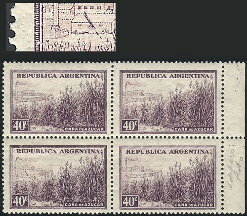 Lot 229 - Argentina general issues -  Guillermo Jalil - Philatino Auction # 2615 ARGENTINA: Spectacular auction with material from all periods, including many rarities!