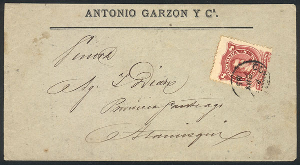 Lot 909 - Argentina postal history - Guillermo Jalil - Philatino Auction # 2615 ARGENTINA: Spectacular auction with material from all periods, including many rarities! Lot 909 - Argentina postal history - Guillermo Jalil - Philatino Auction # 2615 ARGENTINA: Spectacular auction with material from all periods, including many rarities!