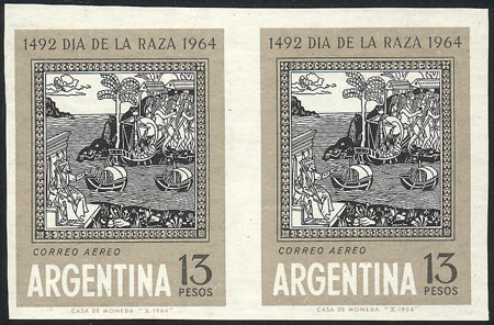 Lot 756 - Argentina airmail -  Guillermo Jalil - Philatino Auction # 2615 ARGENTINA: Spectacular auction with material from all periods, including many rarities!