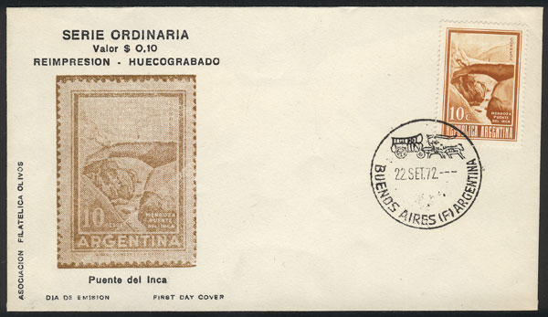 Lot 565 - Argentina general issues -  Guillermo Jalil - Philatino Auction # 2615 ARGENTINA: Spectacular auction with material from all periods, including many rarities!