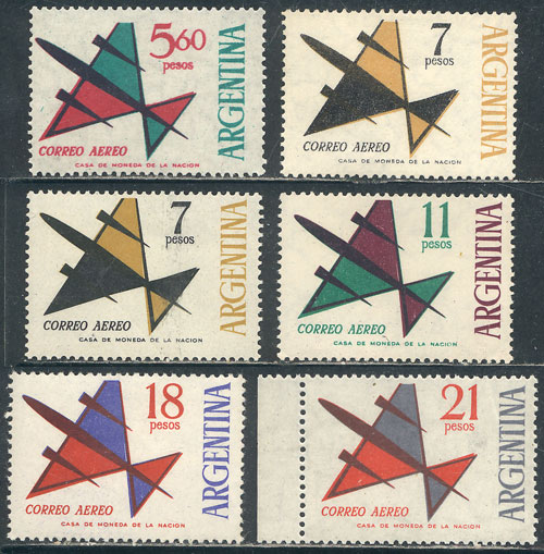 Lot 752 - Argentina airmail -  Guillermo Jalil - Philatino Auction # 2615 ARGENTINA: Spectacular auction with material from all periods, including many rarities!