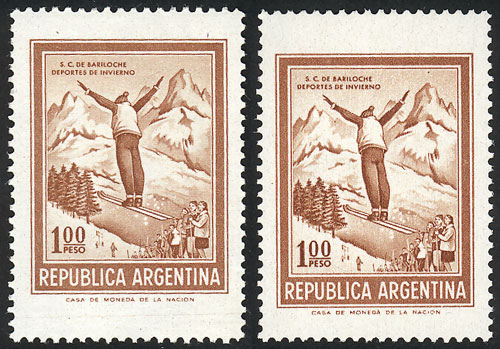 Lot 572 - Argentina general issues -  Guillermo Jalil - Philatino Auction # 2615 ARGENTINA: Spectacular auction with material from all periods, including many rarities!