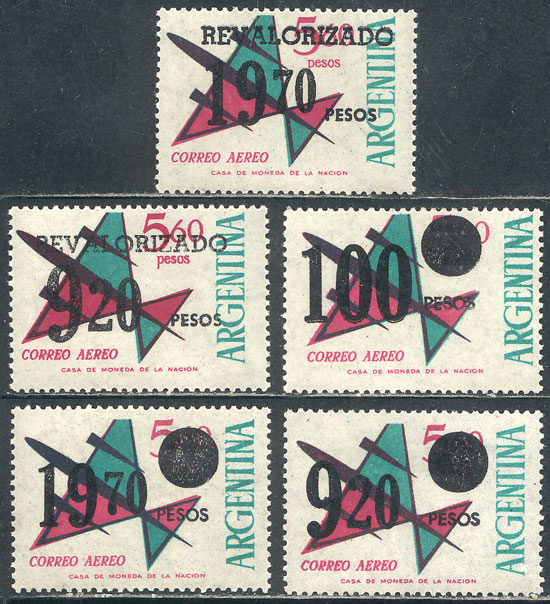 Lot 765 - Argentina airmail -  Guillermo Jalil - Philatino Auction # 2615 ARGENTINA: Spectacular auction with material from all periods, including many rarities!