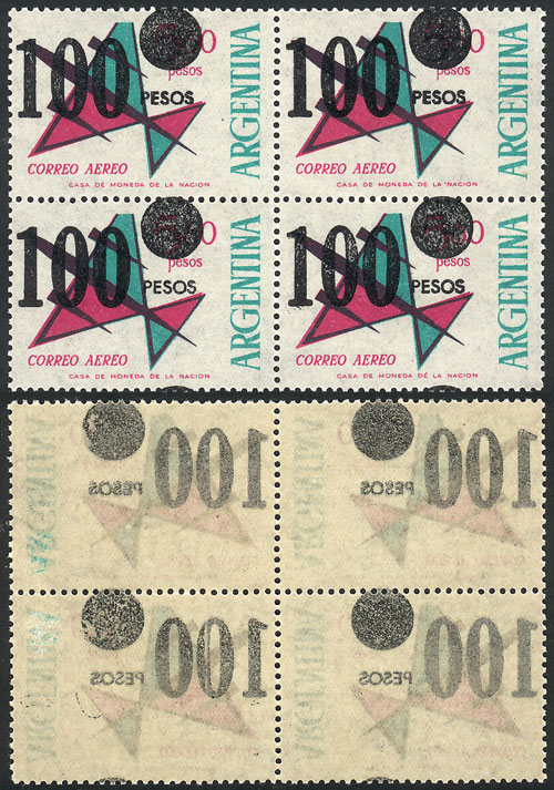 Lot 766 - Argentina airmail -  Guillermo Jalil - Philatino Auction # 2615 ARGENTINA: Spectacular auction with material from all periods, including many rarities!