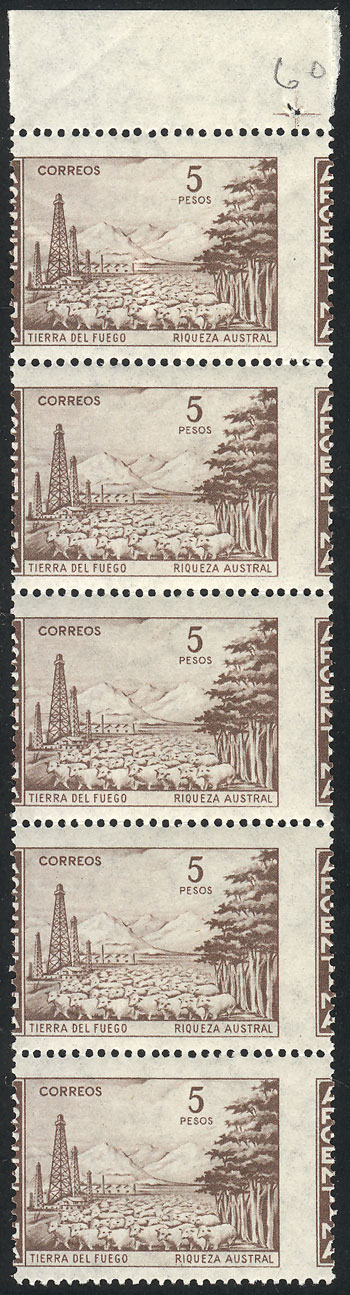 Lot 453 - Argentina general issues -  Guillermo Jalil - Philatino Auction # 2615 ARGENTINA: Spectacular auction with material from all periods, including many rarities!