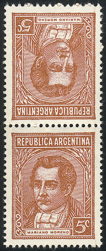Lot 240 - Argentina general issues -  Guillermo Jalil - Philatino Auction # 2615 ARGENTINA: Spectacular auction with material from all periods, including many rarities!