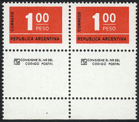 Lot 618 - Argentina general issues - Guillermo Jalil - Philatino Auction # 2615 ARGENTINA: Spectacular auction with material from all periods, including many rarities! Lot 618 - Argentina general issues - Guillermo Jalil - Philatino Auction # 2615 ARGENTINA: Spectacular auction with material from all periods, including many rarities!