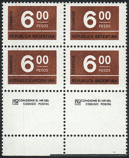Lot 622 - Argentina general issues - Guillermo Jalil - Philatino Auction # 2615 ARGENTINA: Spectacular auction with material from all periods, including many rarities! Lot 622 - Argentina general issues - Guillermo Jalil - Philatino Auction # 2615 ARGENTINA: Spectacular auction with material from all periods, including many rarities!