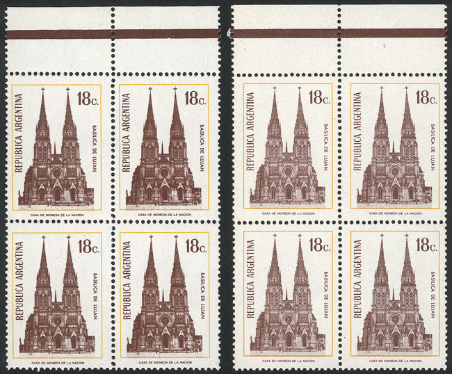 Lot 569 - Argentina general issues -  Guillermo Jalil - Philatino Auction # 2615 ARGENTINA: Spectacular auction with material from all periods, including many rarities!