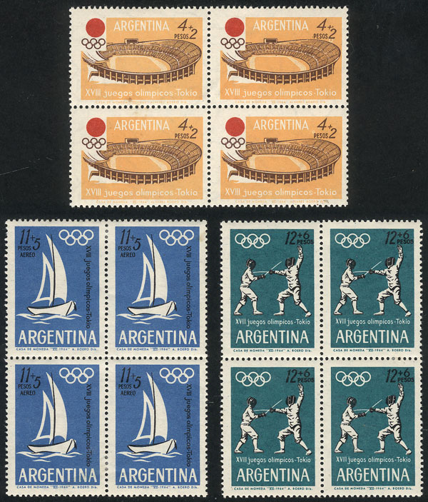Lot 501 - Argentina general issues - Guillermo Jalil - Philatino Auction # 2615 ARGENTINA: Spectacular auction with material from all periods, including many rarities! Lot 501 - Argentina general issues - Guillermo Jalil - Philatino Auction # 2615 ARGENTINA: Spectacular auction with material from all periods, including many rarities!
