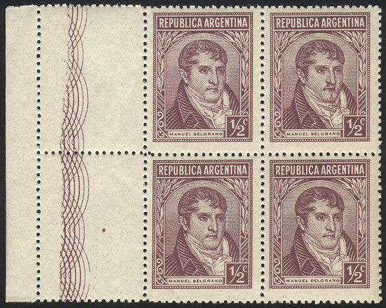 Lot 243 - Argentina general issues -  Guillermo Jalil - Philatino Auction # 2615 ARGENTINA: Spectacular auction with material from all periods, including many rarities!