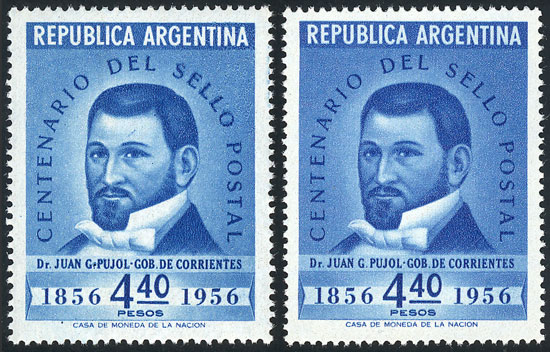 Lot 401 - Argentina general issues -  Guillermo Jalil - Philatino Auction # 2615 ARGENTINA: Spectacular auction with material from all periods, including many rarities!