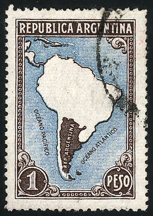 Lot 225 - Argentina general issues - Guillermo Jalil - Philatino Auction # 2615 ARGENTINA: Spectacular auction with material from all periods, including many rarities! Lot 225 - Argentina general issues - Guillermo Jalil - Philatino Auction # 2615 ARGENTINA: Spectacular auction with material from all periods, including many rarities!