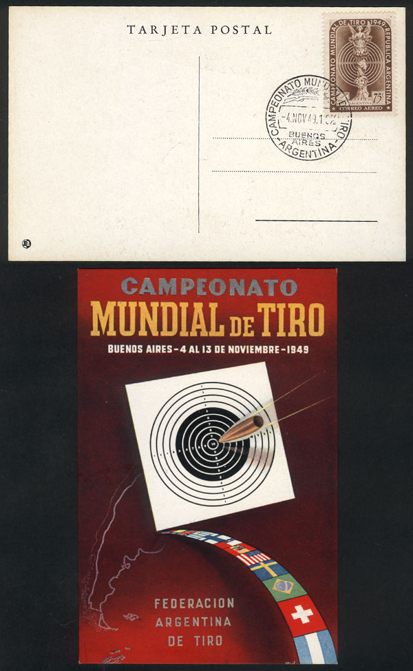 Lot 748 - Argentina airmail - Guillermo Jalil - Philatino Auction # 2615 ARGENTINA: Spectacular auction with material from all periods, including many rarities! Lot 748 - Argentina airmail - Guillermo Jalil - Philatino Auction # 2615 ARGENTINA: Spectacular auction with material from all periods, including many rarities!
