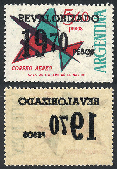 Lot 768 - Argentina airmail -  Guillermo Jalil - Philatino Auction # 2615 ARGENTINA: Spectacular auction with material from all periods, including many rarities!