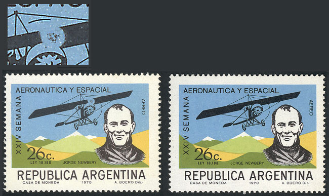 Lot 763 - Argentina airmail -  Guillermo Jalil - Philatino Auction # 2615 ARGENTINA: Spectacular auction with material from all periods, including many rarities!