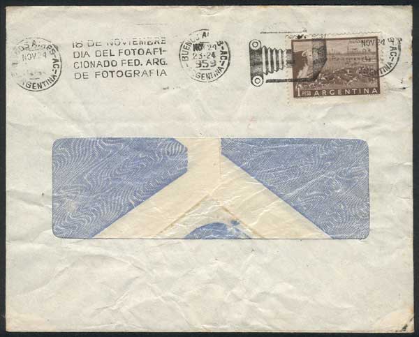 Lot 963 - Argentina postal history - Guillermo Jalil - Philatino Auction # 2615 ARGENTINA: Spectacular auction with material from all periods, including many rarities! Lot 963 - Argentina postal history - Guillermo Jalil - Philatino Auction # 2615 ARGENTINA: Spectacular auction with material from all periods, including many rarities!