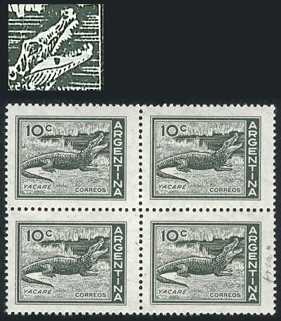 Lot 420 - Argentina general issues -  Guillermo Jalil - Philatino Auction # 2615 ARGENTINA: Spectacular auction with material from all periods, including many rarities!