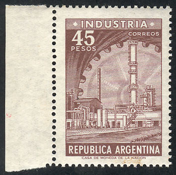 Lot 531 - Argentina general issues -  Guillermo Jalil - Philatino Auction # 2615 ARGENTINA: Spectacular auction with material from all periods, including many rarities!