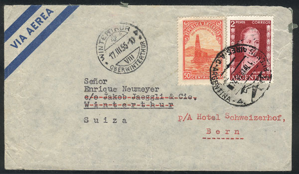 Lot 959 - Argentina postal history - Guillermo Jalil - Philatino Auction # 2615 ARGENTINA: Spectacular auction with material from all periods, including many rarities! Lot 959 - Argentina postal history - Guillermo Jalil - Philatino Auction # 2615 ARGENTINA: Spectacular auction with material from all periods, including many rarities!
