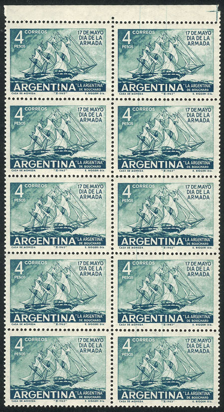Lot 493 - Argentina general issues - Guillermo Jalil - Philatino Auction # 2615 ARGENTINA: Spectacular auction with material from all periods, including many rarities! Lot 493 - Argentina general issues - Guillermo Jalil - Philatino Auction # 2615 ARGENTINA: Spectacular auction with material from all periods, including many rarities!