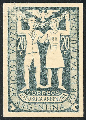 Lot 327 - Argentina general issues -  Guillermo Jalil - Philatino Auction # 2615 ARGENTINA: Spectacular auction with material from all periods, including many rarities!