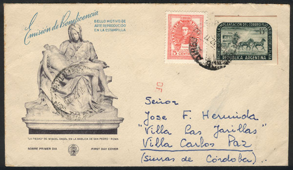 Lot 957 - Argentina postal history - Guillermo Jalil - Philatino Auction # 2615 ARGENTINA: Spectacular auction with material from all periods, including many rarities! Lot 957 - Argentina postal history - Guillermo Jalil - Philatino Auction # 2615 ARGENTINA: Spectacular auction with material from all periods, including many rarities!