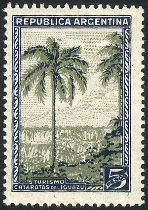 Lot 250 - Argentina general issues -  Guillermo Jalil - Philatino Auction # 2615 ARGENTINA: Spectacular auction with material from all periods, including many rarities!