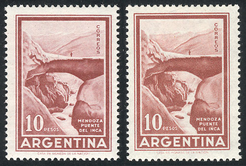 Lot 456 - Argentina general issues -  Guillermo Jalil - Philatino Auction # 2615 ARGENTINA: Spectacular auction with material from all periods, including many rarities!