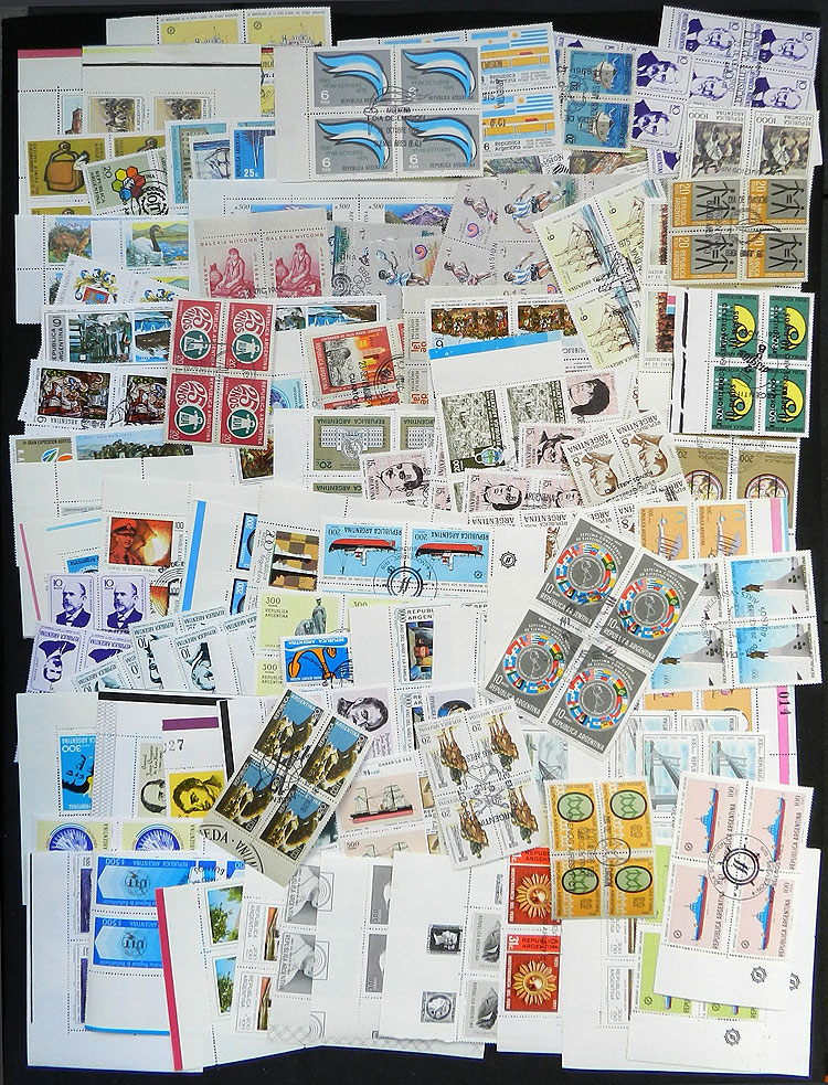 Lot 998 - Argentina Lots and Collections -  Guillermo Jalil - Philatino Auction # 2615 ARGENTINA: Spectacular auction with material from all periods, including many rarities!