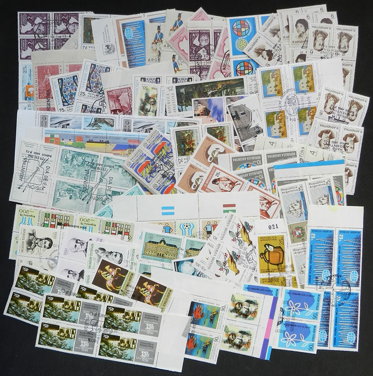 Lot 997 - Argentina Lots and Collections -  Guillermo Jalil - Philatino Auction # 2615 ARGENTINA: Spectacular auction with material from all periods, including many rarities!