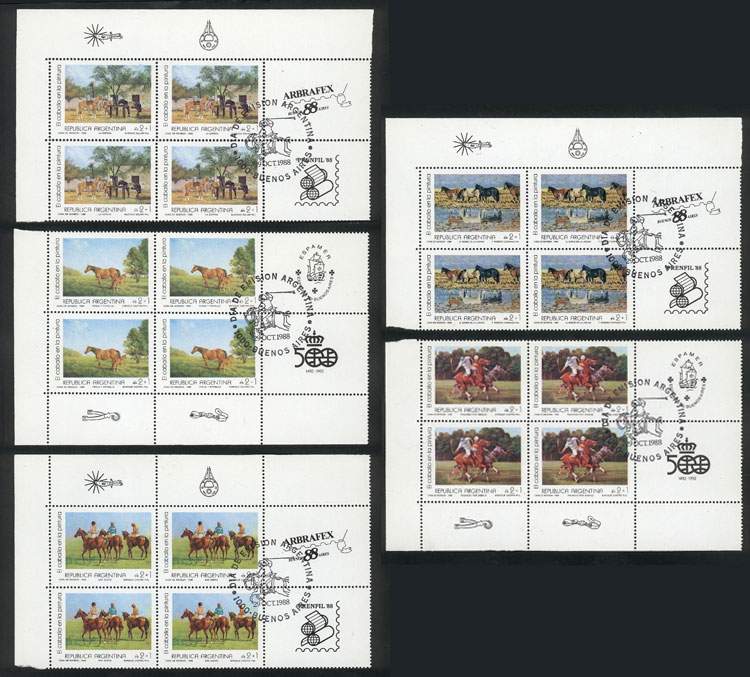 Lot 719 - Argentina general issues -  Guillermo Jalil - Philatino Auction # 2615 ARGENTINA: Spectacular auction with material from all periods, including many rarities!