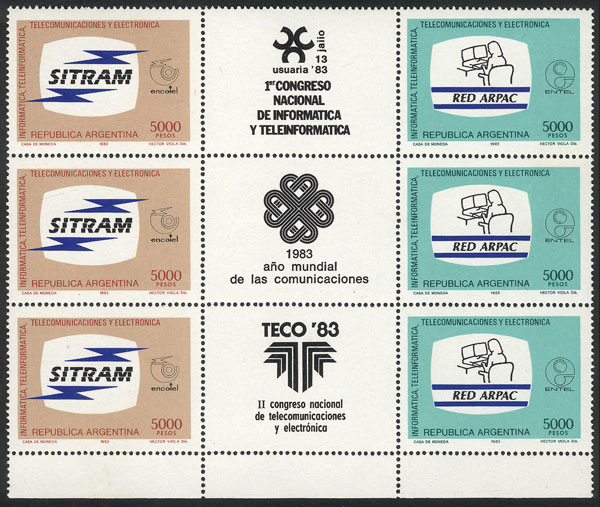 Lot 701 - Argentina general issues -  Guillermo Jalil - Philatino Auction # 2615 ARGENTINA: Spectacular auction with material from all periods, including many rarities!