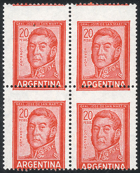 Lot 519 - Argentina general issues - Guillermo Jalil - Philatino Auction # 2615 ARGENTINA: Spectacular auction with material from all periods, including many rarities! Lot 519 - Argentina general issues - Guillermo Jalil - Philatino Auction # 2615 ARGENTINA: Spectacular auction with material from all periods, including many rarities!