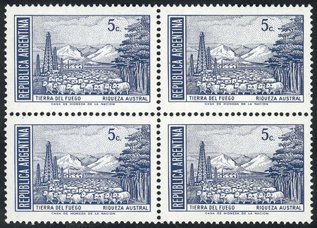 Lot 575 - Argentina general issues -  Guillermo Jalil - Philatino Auction # 2615 ARGENTINA: Spectacular auction with material from all periods, including many rarities!