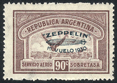 Lot 745 - Argentina airmail - Guillermo Jalil - Philatino Auction # 2615 ARGENTINA: Spectacular auction with material from all periods, including many rarities! Lot 745 - Argentina airmail - Guillermo Jalil - Philatino Auction # 2615 ARGENTINA: Spectacular auction with material from all periods, including many rarities!
