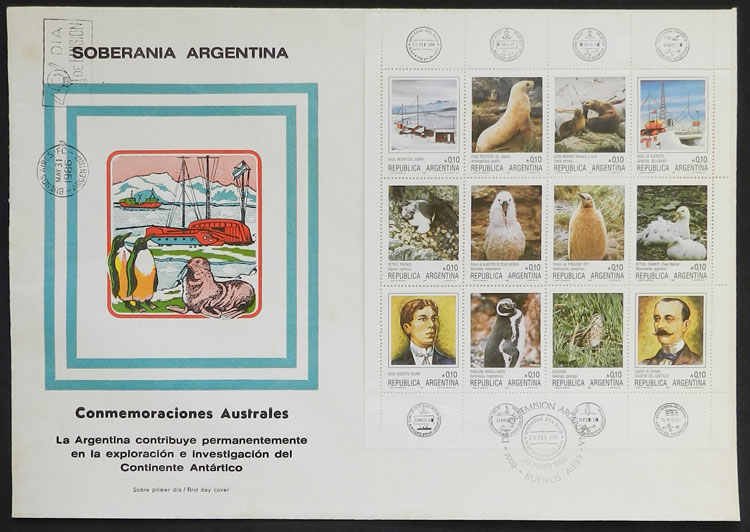 Lot 785 - Argentina souvenir sheets - Guillermo Jalil - Philatino Auction # 2615 ARGENTINA: Spectacular auction with material from all periods, including many rarities! Lot 785 - Argentina souvenir sheets - Guillermo Jalil - Philatino Auction # 2615 ARGENTINA: Spectacular auction with material from all periods, including many rarities!