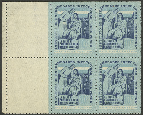 Lot 1201 - Argentina cinderellas -  Guillermo Jalil - Philatino Auction # 2618 ARGENTINA: General auction with very low starts, including many rarities!