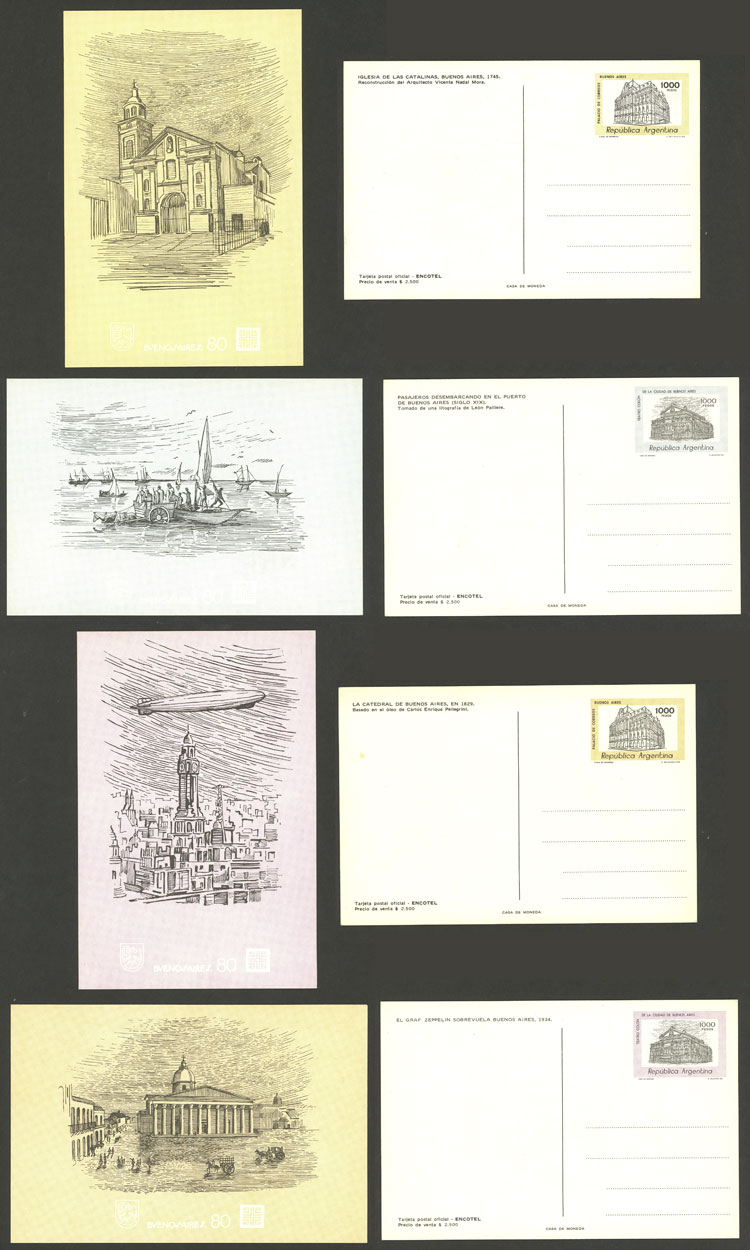 Lot 1077 - Argentina Postal stationery - Guillermo Jalil - Philatino Auction # 2618 ARGENTINA: General auction with very low starts, including many rarities! Lot 1077 - Argentina Postal stationery - Guillermo Jalil - Philatino Auction # 2618 ARGENTINA: General auction with very low starts, including many rarities!
