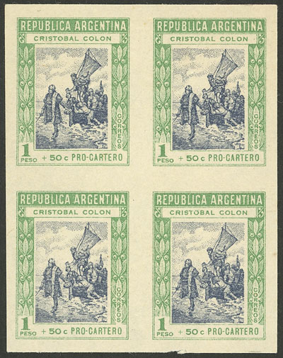 Lot 409 - Argentina general issues -  Guillermo Jalil - Philatino Auction # 2618 ARGENTINA: General auction with very low starts, including many rarities!
