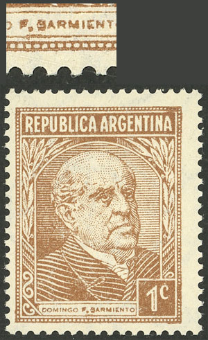 Lot 347 - Argentina general issues -  Guillermo Jalil - Philatino Auction # 2618 ARGENTINA: General auction with very low starts, including many rarities!