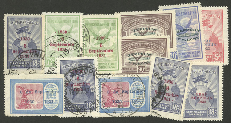 Lot 1164 - Argentina Lots and Collections -  Guillermo Jalil - Philatino Auction # 2618 ARGENTINA: General auction with very low starts, including many rarities!