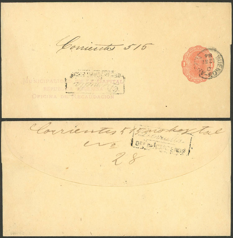 Lot 1065 - Argentina Postal stationery -  Guillermo Jalil - Philatino Auction # 2618 ARGENTINA: General auction with very low starts, including many rarities!