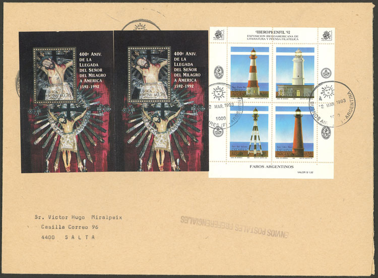 Lot 1147 - Argentina postal history -  Guillermo Jalil - Philatino Auction # 2618 ARGENTINA: General auction with very low starts, including many rarities!