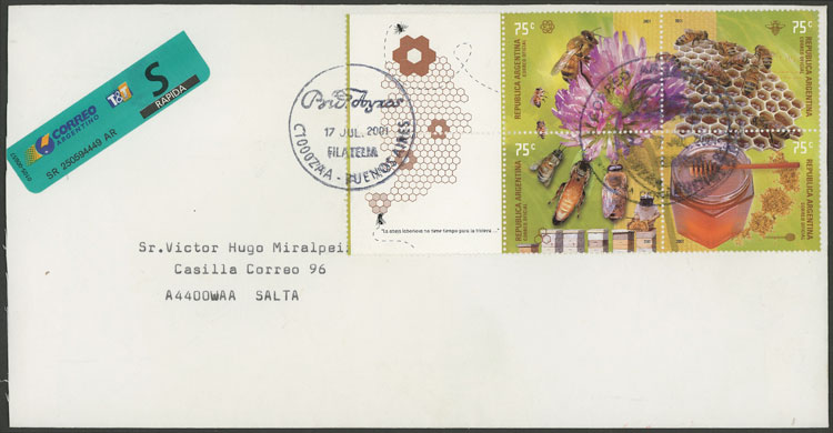 Lot 1150 - Argentina postal history -  Guillermo Jalil - Philatino Auction # 2618 ARGENTINA: General auction with very low starts, including many rarities!