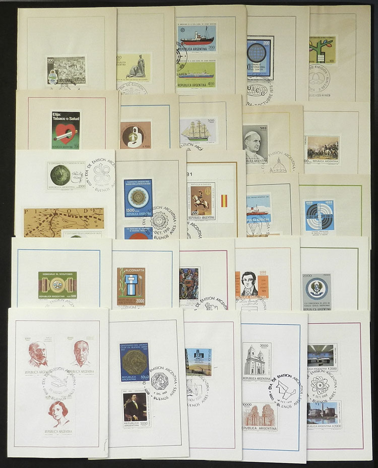 Lot 1179 - Argentina Lots and Collections -  Guillermo Jalil - Philatino Auction # 2618 ARGENTINA: General auction with very low starts, including many rarities!