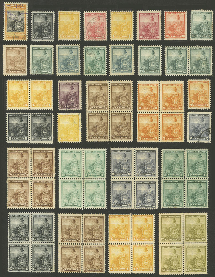 Lot 1158 - Argentina Lots and Collections -  Guillermo Jalil - Philatino Auction # 2618 ARGENTINA: General auction with very low starts, including many rarities!
